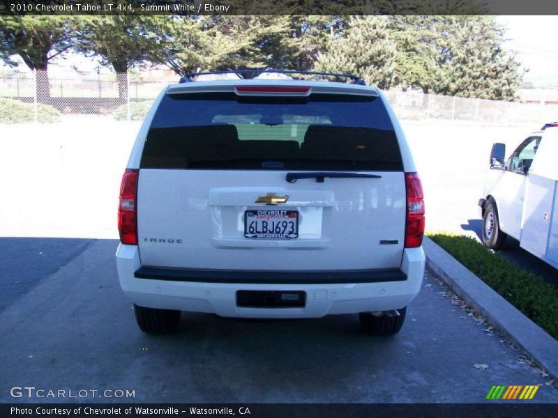 Summit White / Ebony 2010 Chevrolet Tahoe LT 4x4