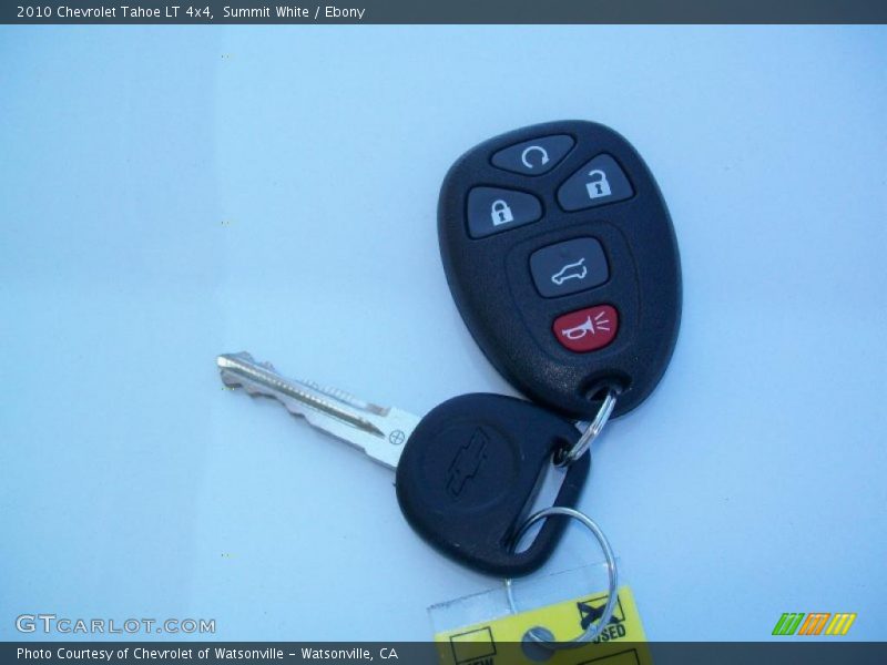 Summit White / Ebony 2010 Chevrolet Tahoe LT 4x4