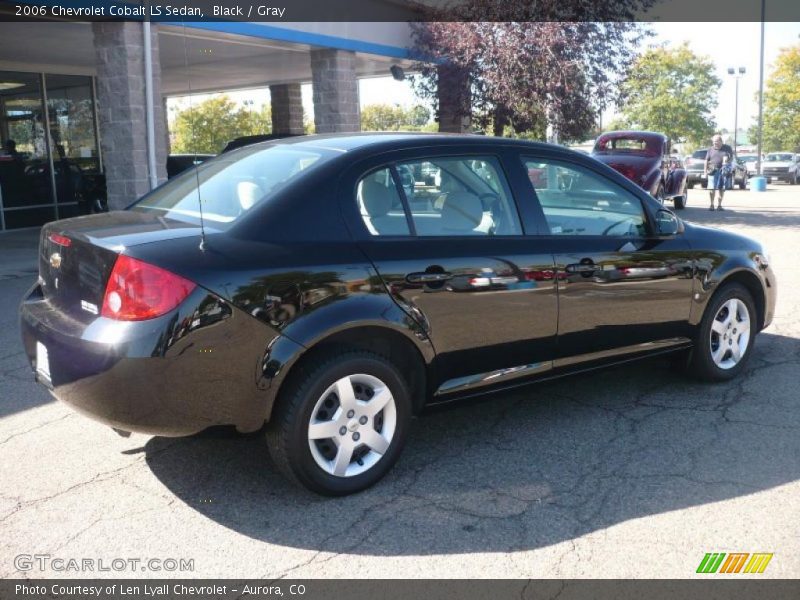 Black / Gray 2006 Chevrolet Cobalt LS Sedan