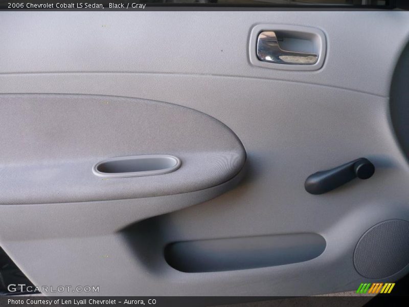 Black / Gray 2006 Chevrolet Cobalt LS Sedan