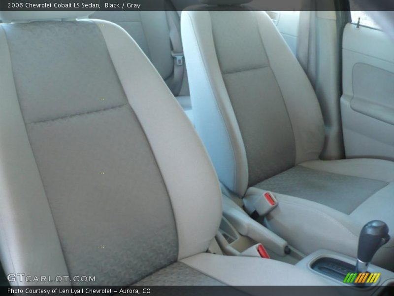 Black / Gray 2006 Chevrolet Cobalt LS Sedan