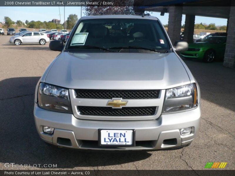 Silverstone Metallic / Ebony 2008 Chevrolet TrailBlazer LT 4x4
