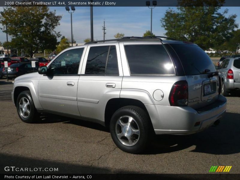 Silverstone Metallic / Ebony 2008 Chevrolet TrailBlazer LT 4x4