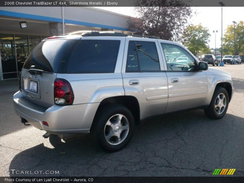 Silverstone Metallic / Ebony 2008 Chevrolet TrailBlazer LT 4x4