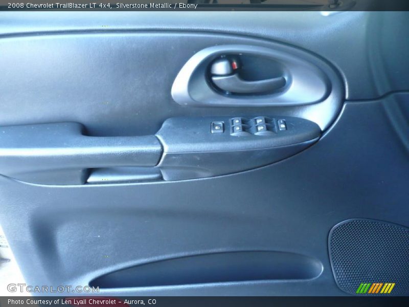 Silverstone Metallic / Ebony 2008 Chevrolet TrailBlazer LT 4x4