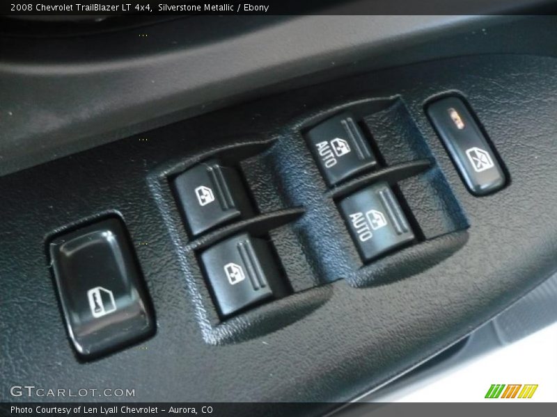 Silverstone Metallic / Ebony 2008 Chevrolet TrailBlazer LT 4x4