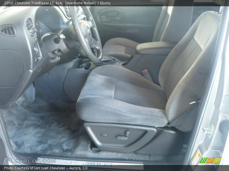Silverstone Metallic / Ebony 2008 Chevrolet TrailBlazer LT 4x4