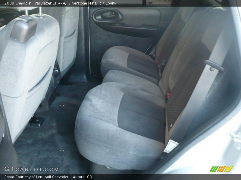 Silverstone Metallic / Ebony 2008 Chevrolet TrailBlazer LT 4x4