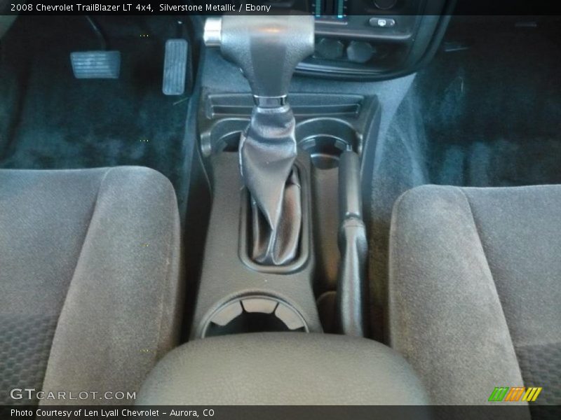 Silverstone Metallic / Ebony 2008 Chevrolet TrailBlazer LT 4x4