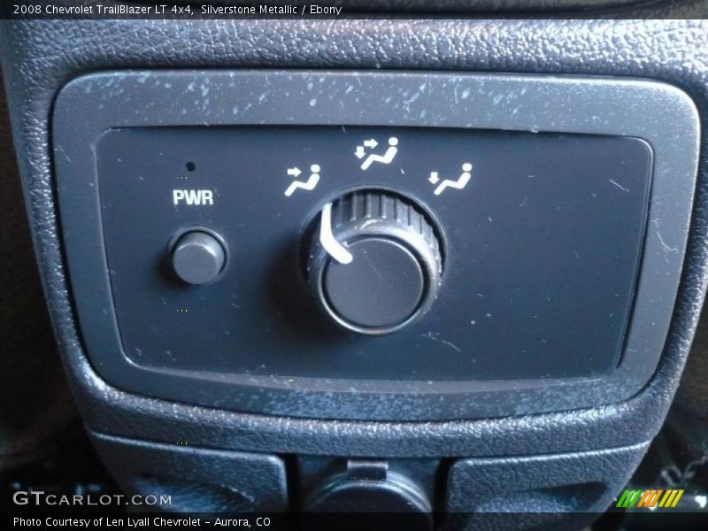 Silverstone Metallic / Ebony 2008 Chevrolet TrailBlazer LT 4x4