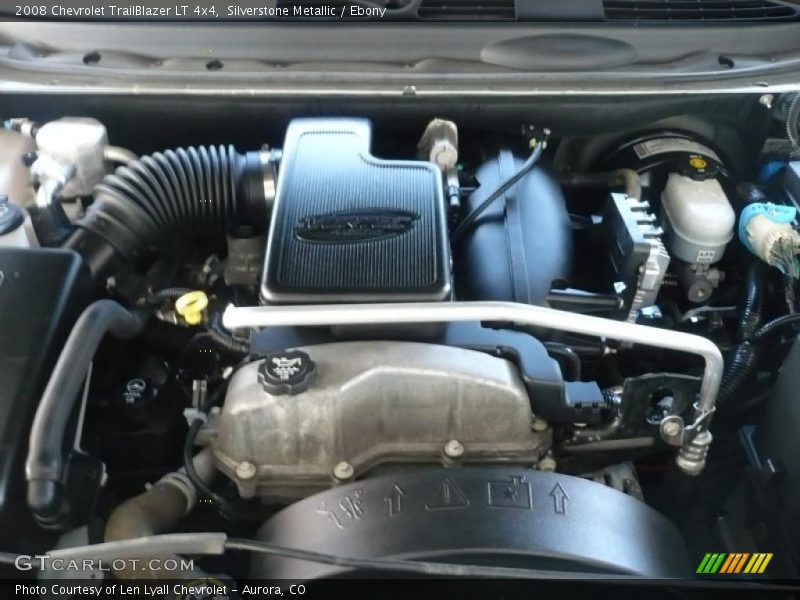 Silverstone Metallic / Ebony 2008 Chevrolet TrailBlazer LT 4x4