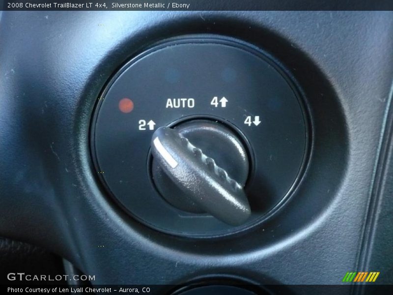 Silverstone Metallic / Ebony 2008 Chevrolet TrailBlazer LT 4x4