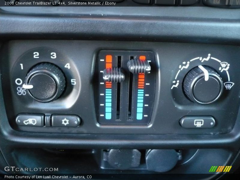 Silverstone Metallic / Ebony 2008 Chevrolet TrailBlazer LT 4x4