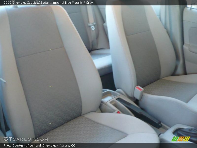 Imperial Blue Metallic / Gray 2010 Chevrolet Cobalt LS Sedan