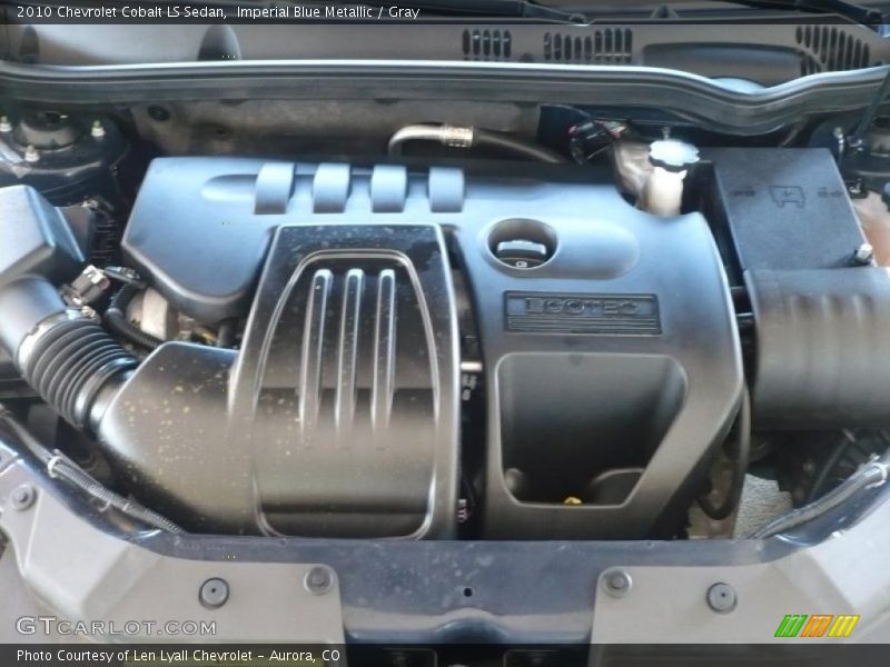 Imperial Blue Metallic / Gray 2010 Chevrolet Cobalt LS Sedan