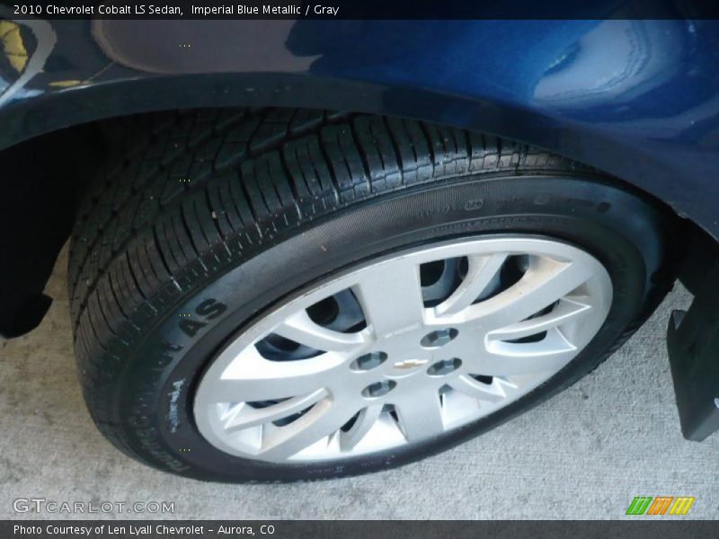 Imperial Blue Metallic / Gray 2010 Chevrolet Cobalt LS Sedan