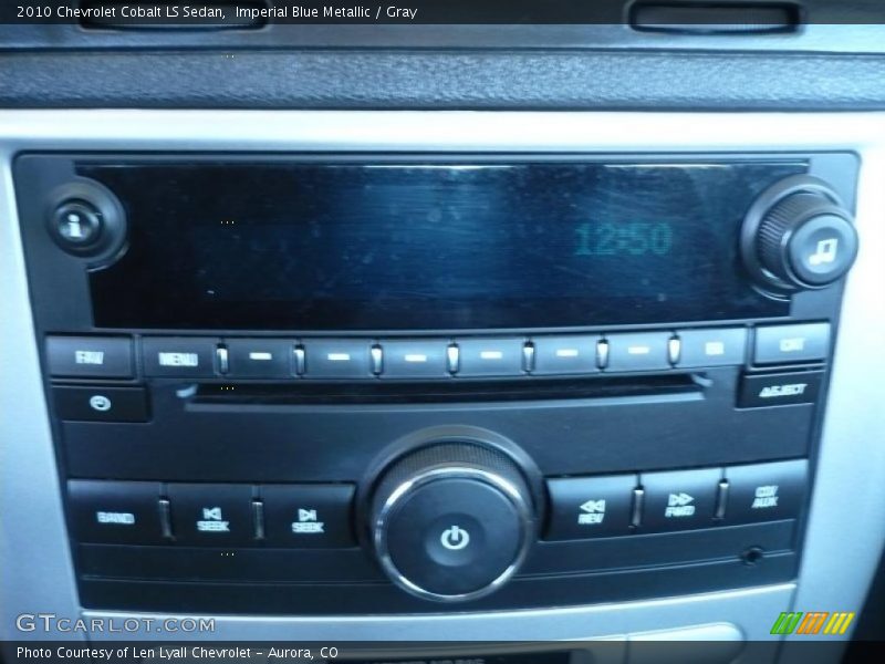 Imperial Blue Metallic / Gray 2010 Chevrolet Cobalt LS Sedan