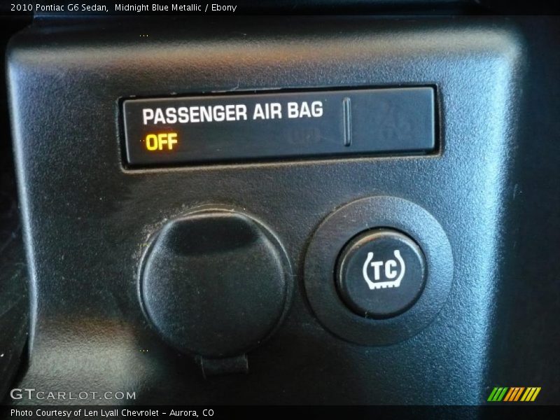 Midnight Blue Metallic / Ebony 2010 Pontiac G6 Sedan