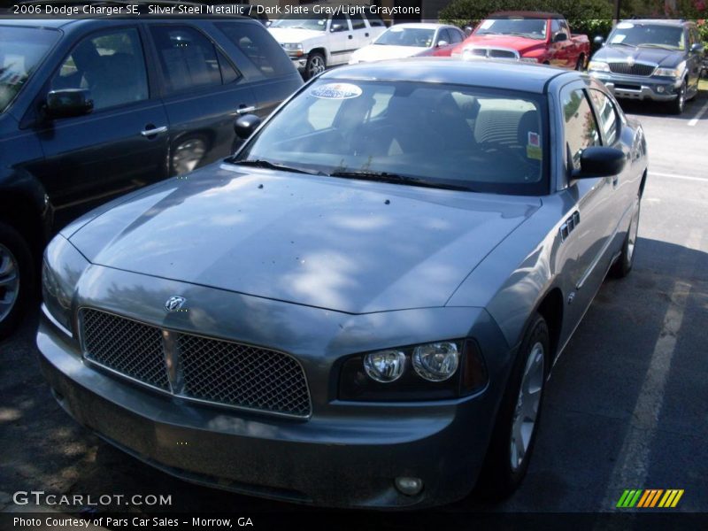 Silver Steel Metallic / Dark Slate Gray/Light Graystone 2006 Dodge Charger SE
