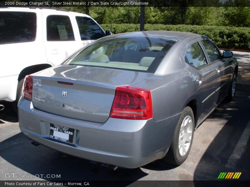 Silver Steel Metallic / Dark Slate Gray/Light Graystone 2006 Dodge Charger SE