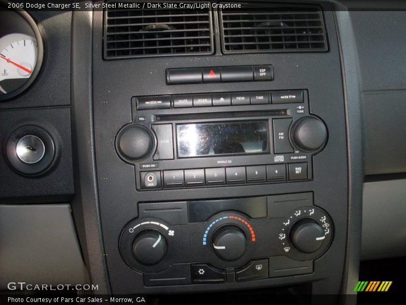 Silver Steel Metallic / Dark Slate Gray/Light Graystone 2006 Dodge Charger SE