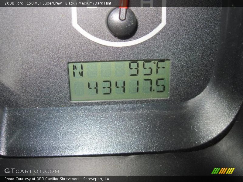 Black / Medium/Dark Flint 2008 Ford F150 XLT SuperCrew