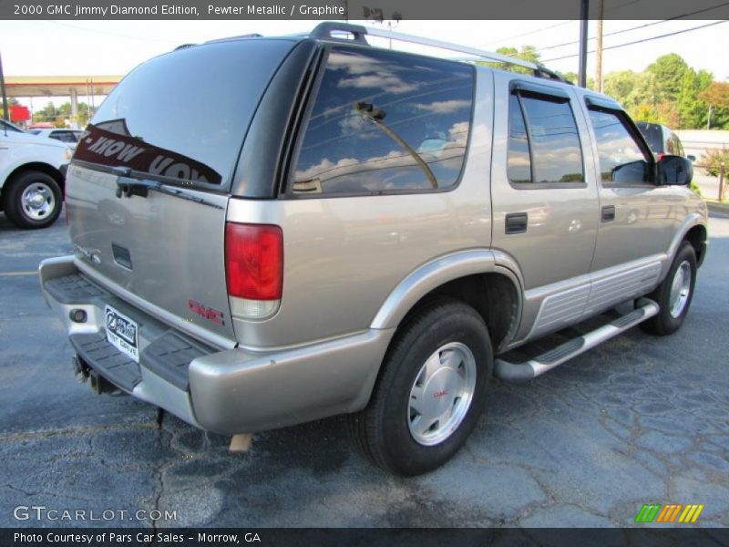 Pewter Metallic / Graphite 2000 GMC Jimmy Diamond Edition