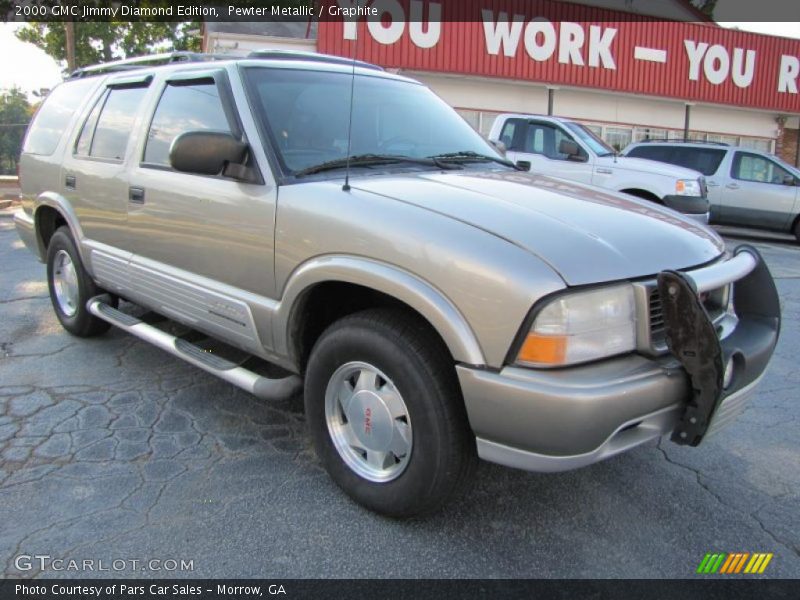 Pewter Metallic / Graphite 2000 GMC Jimmy Diamond Edition