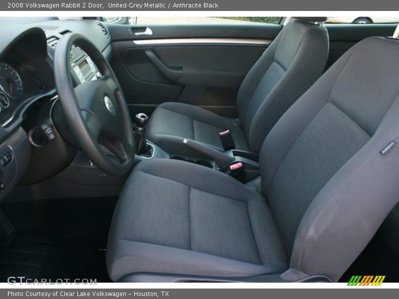 United Grey Metallic / Anthracite Black 2008 Volkswagen Rabbit 2 Door