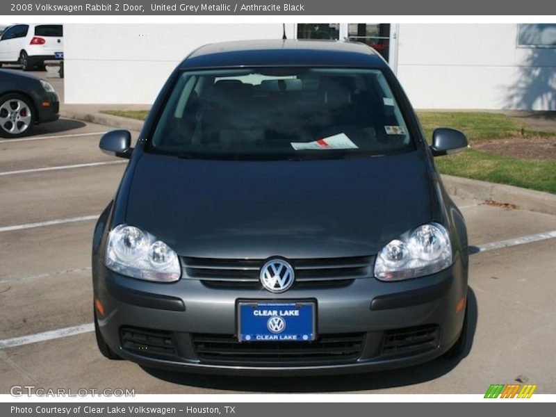 United Grey Metallic / Anthracite Black 2008 Volkswagen Rabbit 2 Door