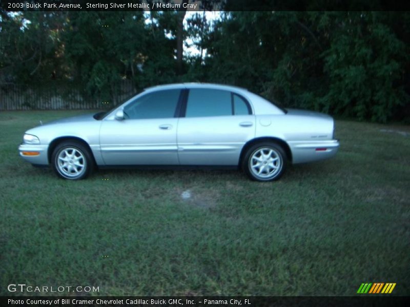 Sterling Silver Metallic / Medium Gray 2003 Buick Park Avenue