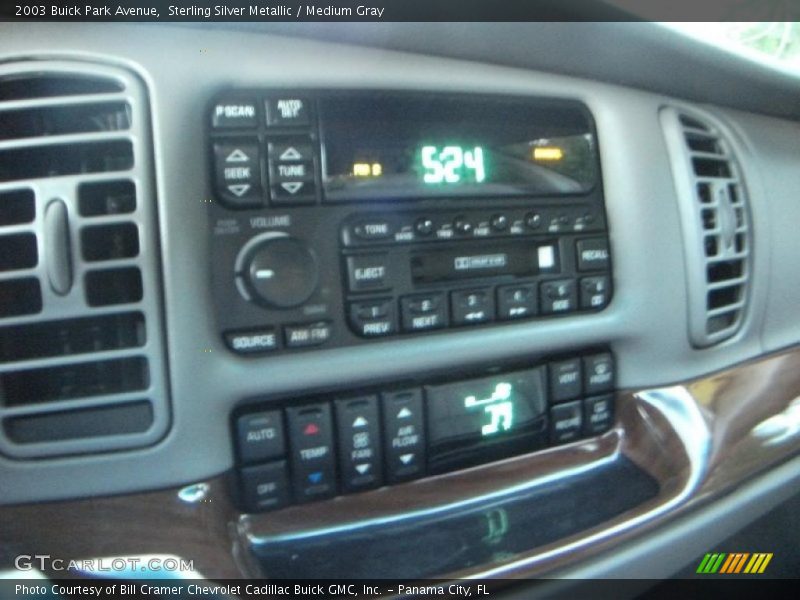 Sterling Silver Metallic / Medium Gray 2003 Buick Park Avenue