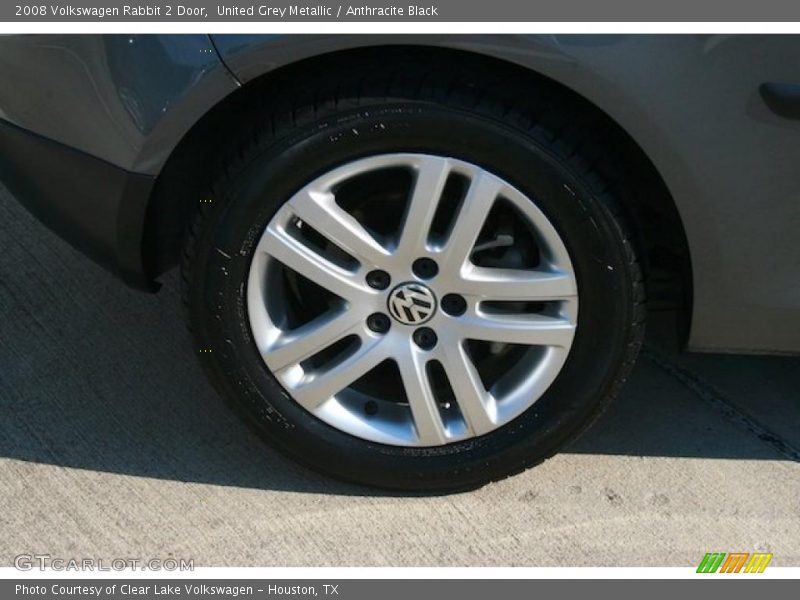 United Grey Metallic / Anthracite Black 2008 Volkswagen Rabbit 2 Door