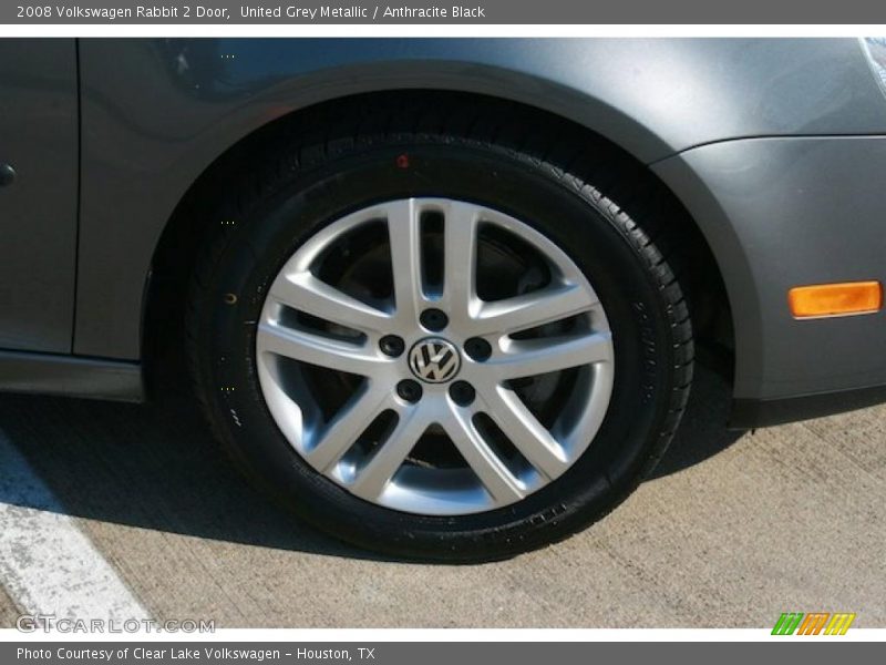 United Grey Metallic / Anthracite Black 2008 Volkswagen Rabbit 2 Door