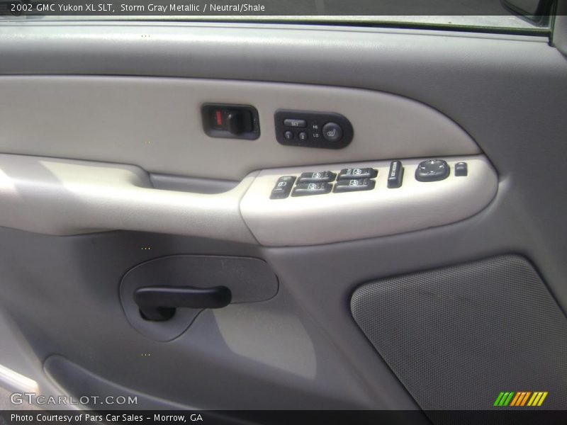 Storm Gray Metallic / Neutral/Shale 2002 GMC Yukon XL SLT