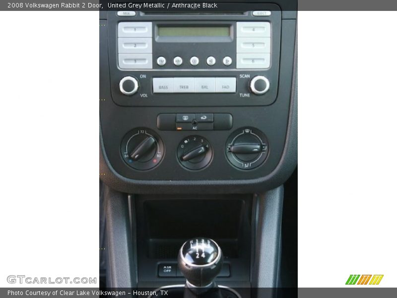 Controls of 2008 Rabbit 2 Door