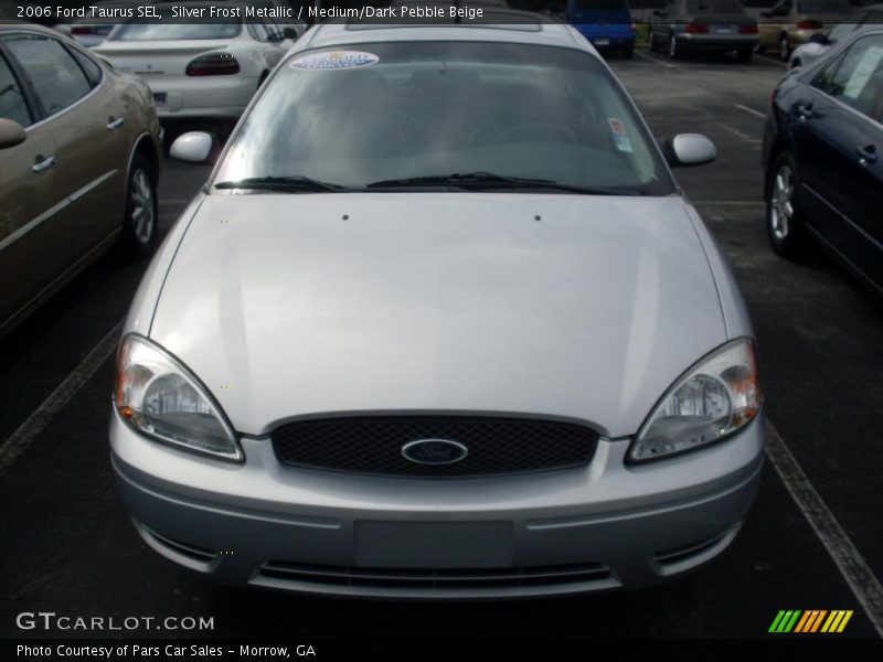 Silver Frost Metallic / Medium/Dark Pebble Beige 2006 Ford Taurus SEL