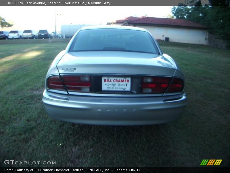 Sterling Silver Metallic / Medium Gray 2003 Buick Park Avenue