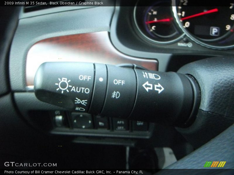 Black Obsidian / Graphite Black 2009 Infiniti M 35 Sedan