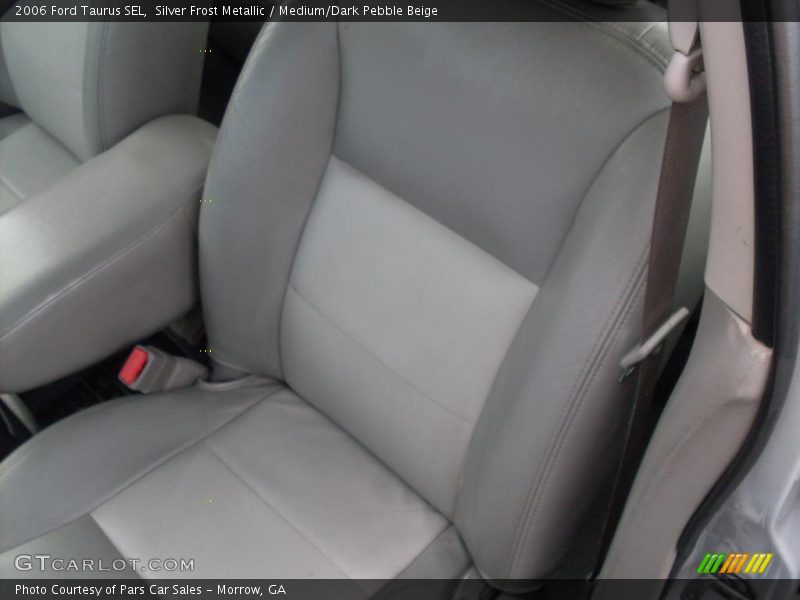 Silver Frost Metallic / Medium/Dark Pebble Beige 2006 Ford Taurus SEL