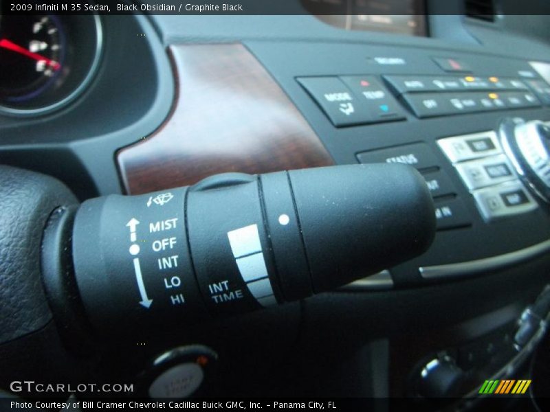 Black Obsidian / Graphite Black 2009 Infiniti M 35 Sedan