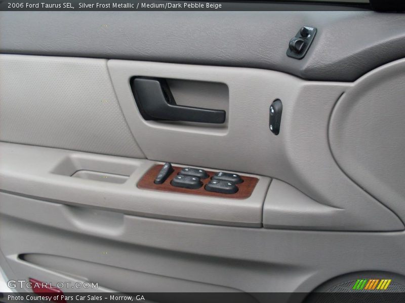 Silver Frost Metallic / Medium/Dark Pebble Beige 2006 Ford Taurus SEL