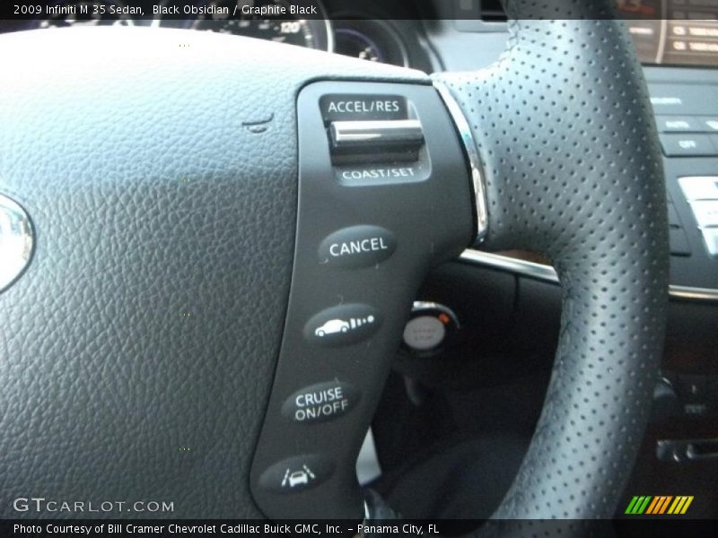 Black Obsidian / Graphite Black 2009 Infiniti M 35 Sedan