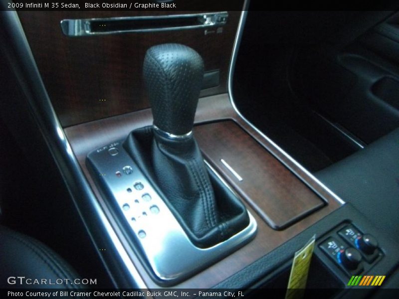 Black Obsidian / Graphite Black 2009 Infiniti M 35 Sedan