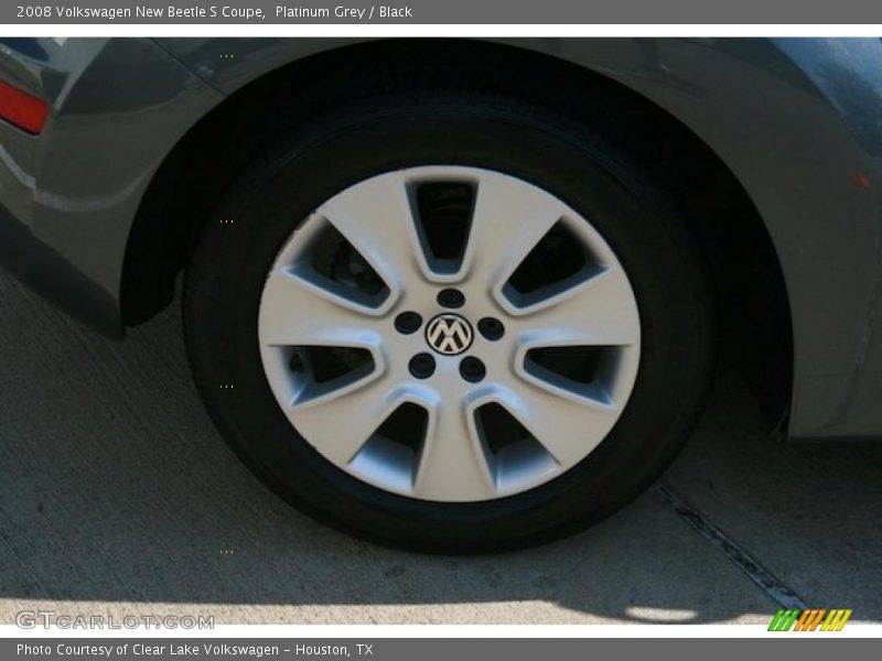 Platinum Grey / Black 2008 Volkswagen New Beetle S Coupe