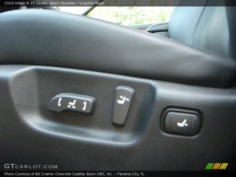 Black Obsidian / Graphite Black 2009 Infiniti M 35 Sedan
