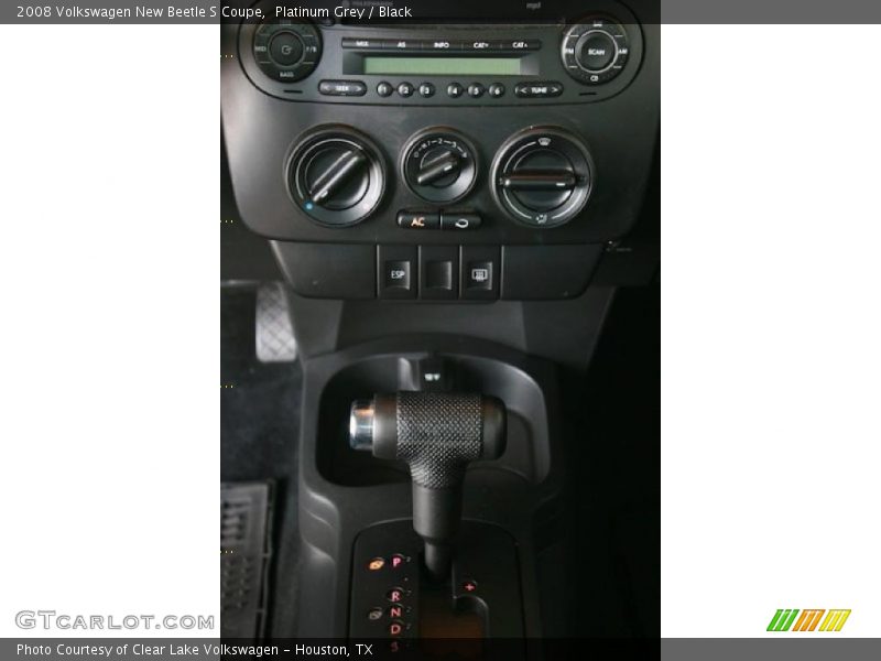 Platinum Grey / Black 2008 Volkswagen New Beetle S Coupe