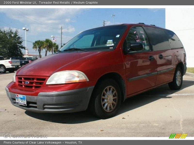 Toreador Red Metallic / Medium Graphite 2000 Ford Windstar LX