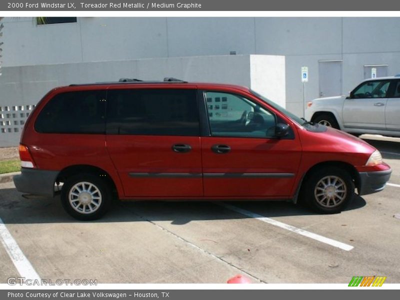Toreador Red Metallic / Medium Graphite 2000 Ford Windstar LX