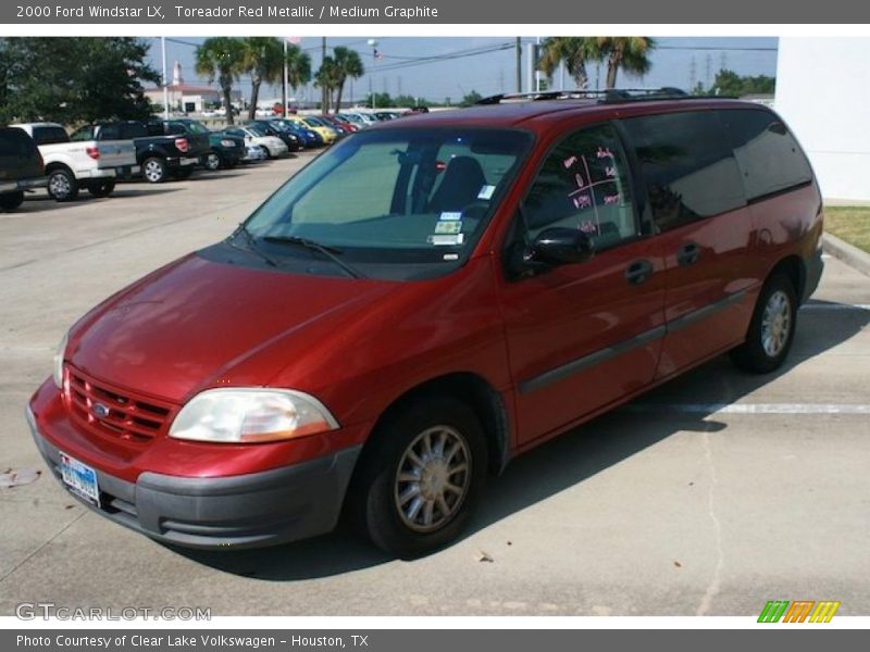 Toreador Red Metallic / Medium Graphite 2000 Ford Windstar LX